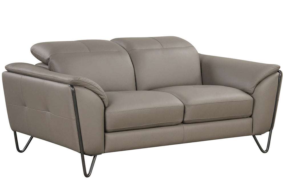 ESF Furniture - Lavinia 2 Piece Sofa Set with Electric Recliners in Chic Grey - LAVINIA-SL-CHIC GREY