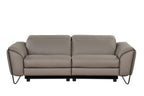 ESF Furniture - Lavinia 3 Piece Living Room Set with Electric Recliners in Chic Grey - LAVINIA-SLC-CHIC GREY