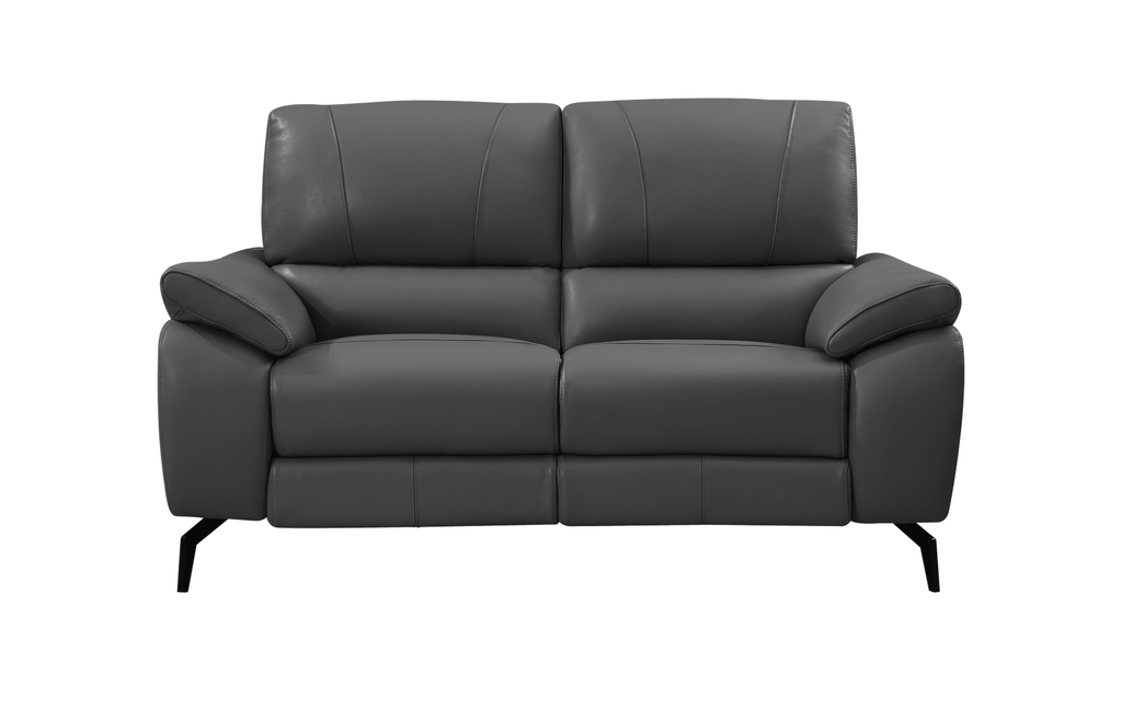 ESF Furniture - 2934 2 Piece w/Electric Recliner in Dark Gray - 29343DARK GREY-2SET