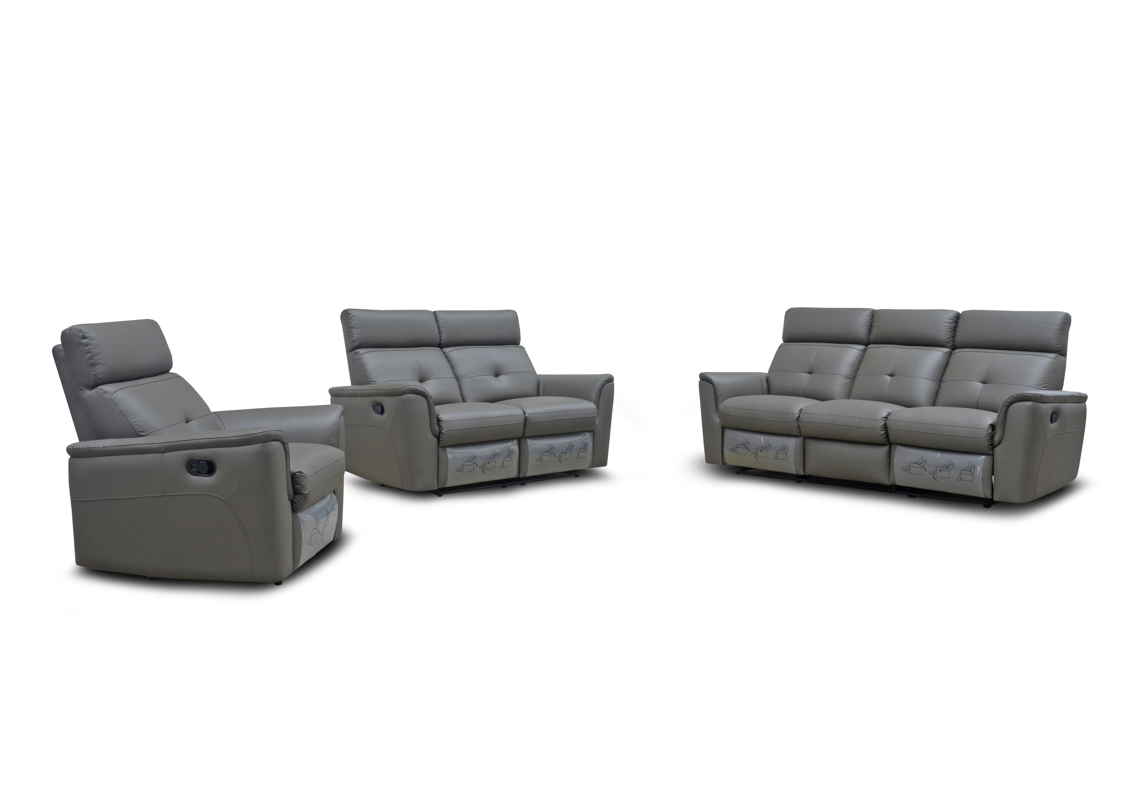ESF Furniture - Extravaganza 8501 Recliner Chair in Dark Grey - 85011DARKGREY