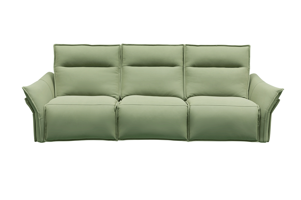 ESF Furniture - GM56 2 Piece Sofa Recliner Set in Mat - GM56-SC