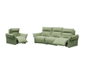 ESF Furniture - GM56 2 Piece Sofa Recliner Set in Mat - GM56-SC