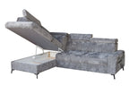 ESF Furniture - Daytona Sectional w/ Bed & Storage - DAYTONA-SEC