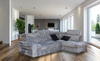 ESF Furniture - Daytona Sectional w/ Bed & Storage - DAYTONA-SEC