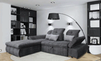 ESF FURNITURE - Estero Sectional Left with Bed and storage - ESTEROLEFT