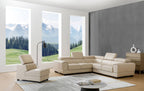 ESF Furniture - 2786 Sectional in Cream - 2786-SEC
