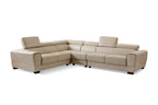 ESF Furniture - 2786 Sectional in Cream - 2786-SEC