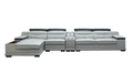 ESF Furniture - 908 Sectional Left in Light Grey - 908SECTIONAL