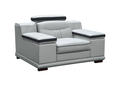 ESF Furniture - 908 Armchair in Light Grey - 908CHAIR