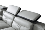 ESF Furniture - 908 Sectional Right in Light Grey - 908SECTIONALRIGHT