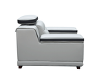 ESF Furniture - 908 Armchair in Light Grey - 908CHAIR