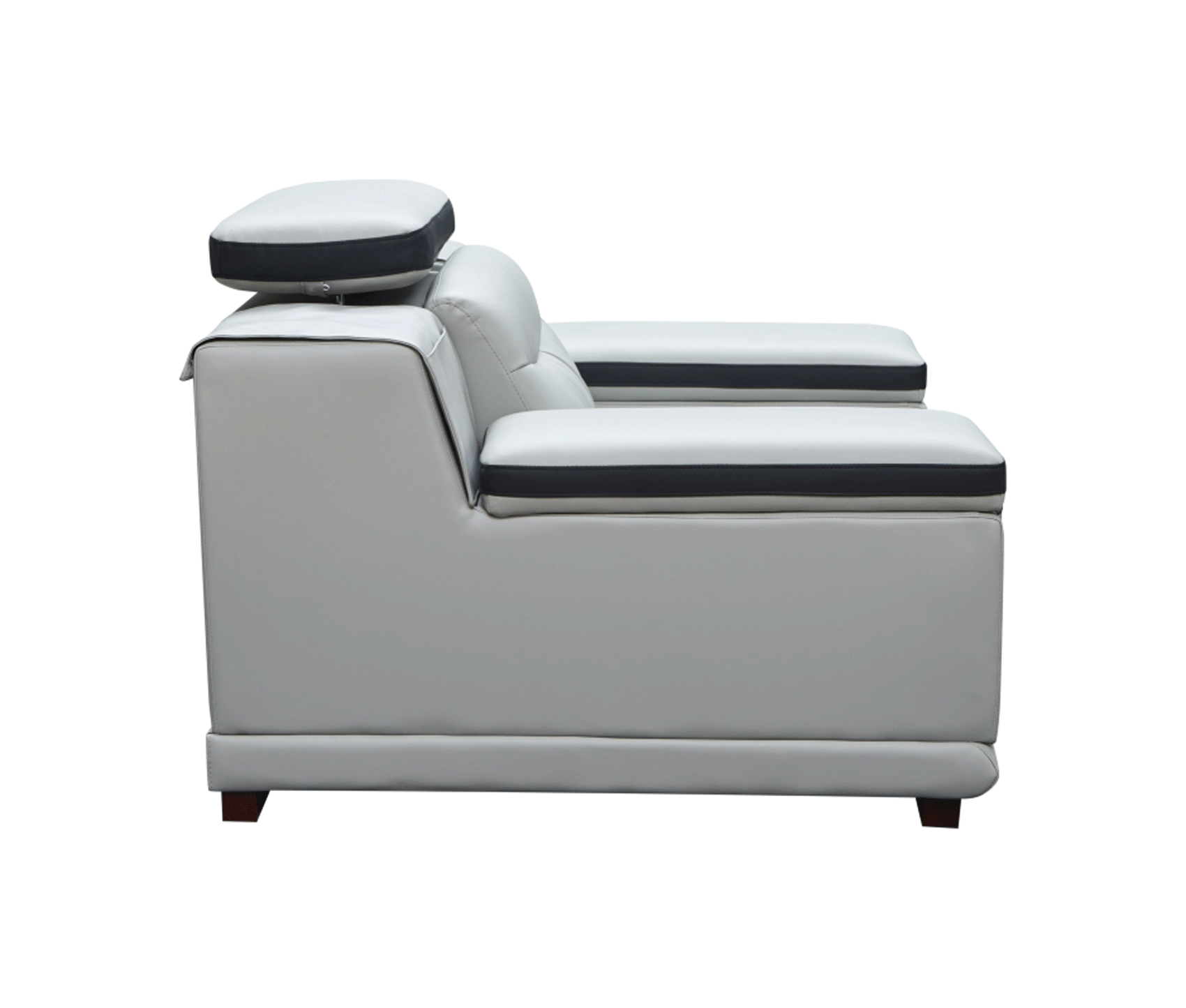 ESF Furniture - 908 Armchair in Light Grey - 908CHAIR
