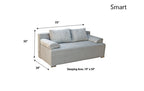 ESF Furniture - Smart Sofa Bed & Storage - SMART-SEC