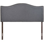 Curl Nailhead Upholstered Headboard