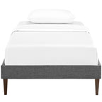 Sharon Fabric Bed Frame with Squared Tapered Legs