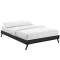 Helen Vegan Leather Bed Frame with Round Splayed Legs