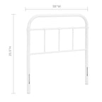 Serena Steel Headboard
