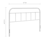 Serena Steel Headboard