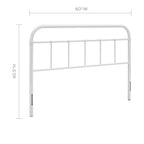 Serena Steel Headboard