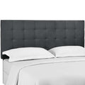 Paisley Tufted Upholstered Performance Velvet Headboard