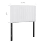 Keira Faux Leather Headboard