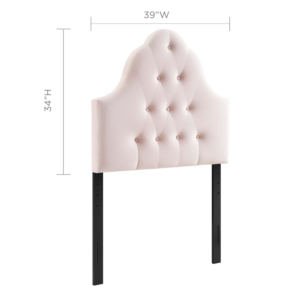 Sovereign Diamond Tufted Performance Velvet Headboard