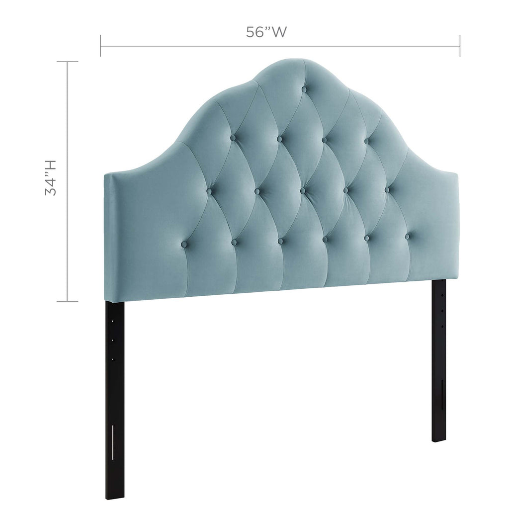 Sovereign Diamond Tufted Performance Velvet Headboard