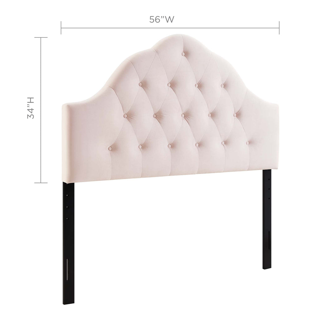 Sovereign Diamond Tufted Performance Velvet Headboard