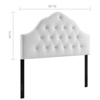 Sovereign Diamond Tufted Performance Velvet Headboard