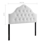 Sovereign Diamond Tufted Performance Velvet Headboard