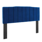 Camilla Channel Tufted Performance Velvet Headboard