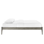 June Wood Platform Bed Frame