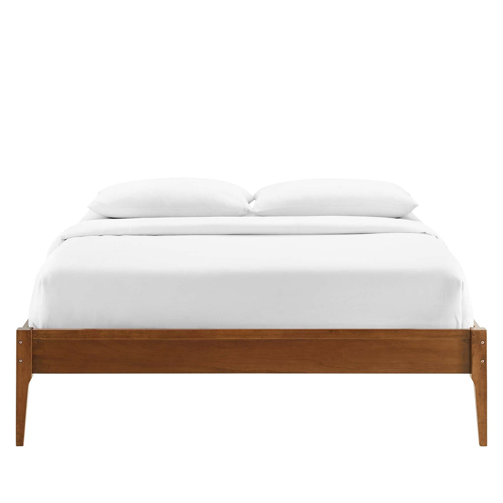 June Wood Platform Bed Frame