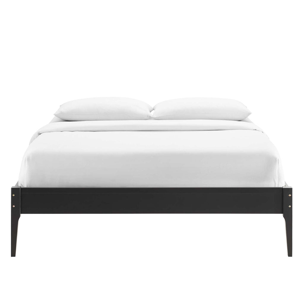 June Wood Platform Bed Frame