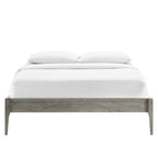 June Wood Platform Bed Frame