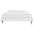 Harlow Performance Velvet Platform Bed Frame
