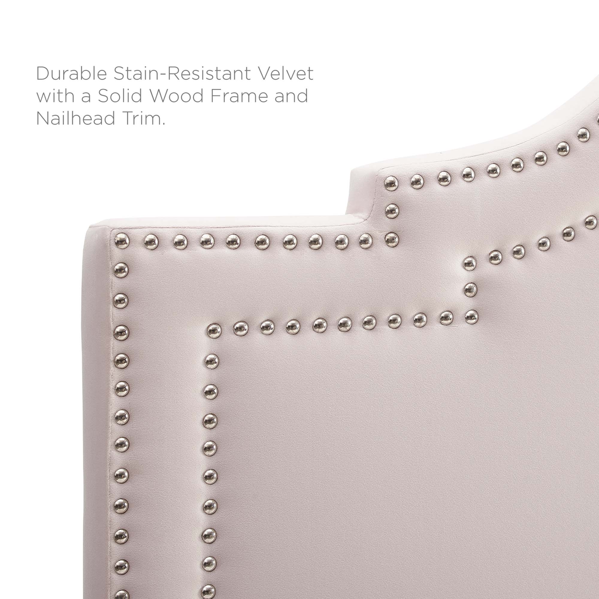 Lucia Performance Velvet Headboard