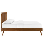 Marlee Wood Platform Bed With Splayed Legs