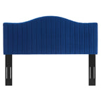 Brielle Channel Tufted Performance Velvet Headboard
