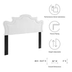 Evangeline Performance Velvet Headboard