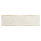 Sparta Weave Wall-Mount Vegan Leather Headboard