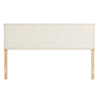 Sparta Weave Vegan Leather Headboard