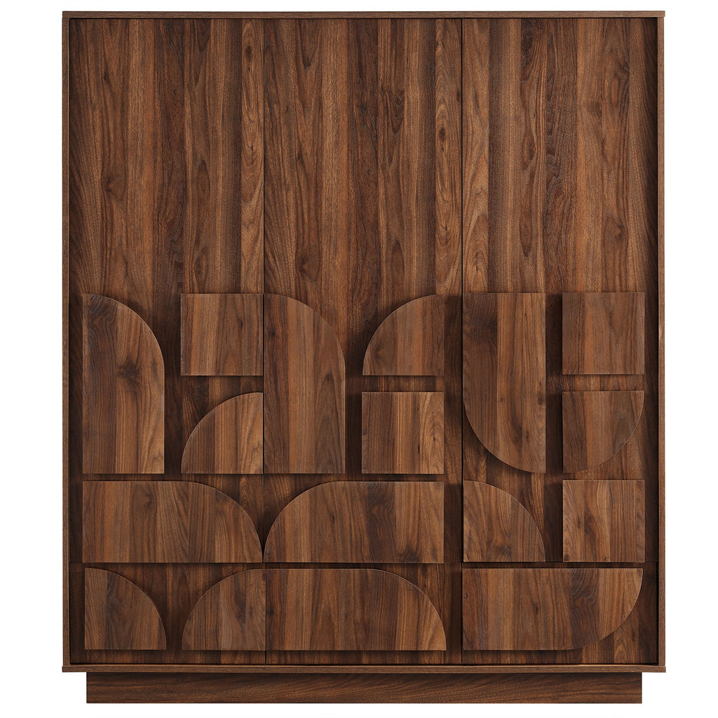 Bulwark 3-Door Wardrobe Closet