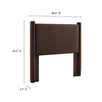 Rael Performance Velvet Headboard