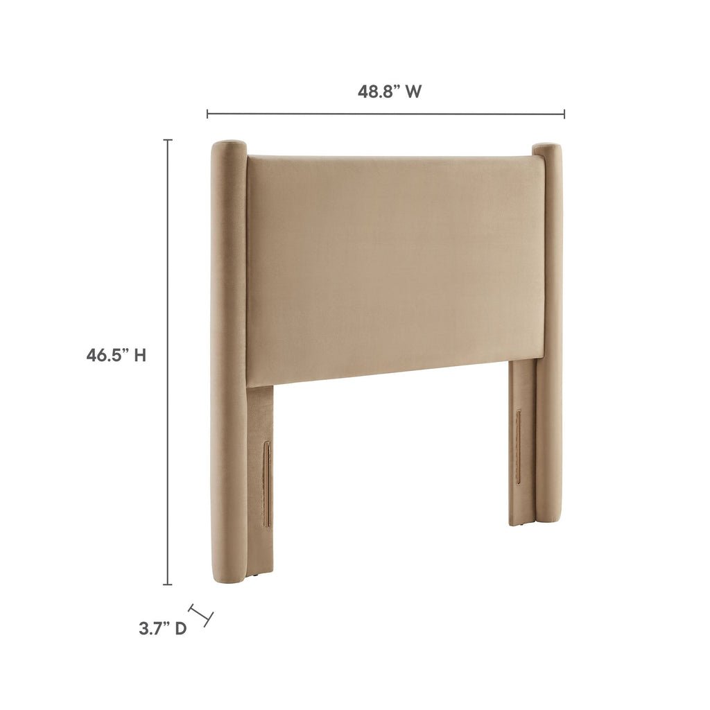 Rael Performance Velvet Headboard