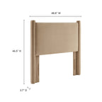 Rael Performance Velvet Headboard