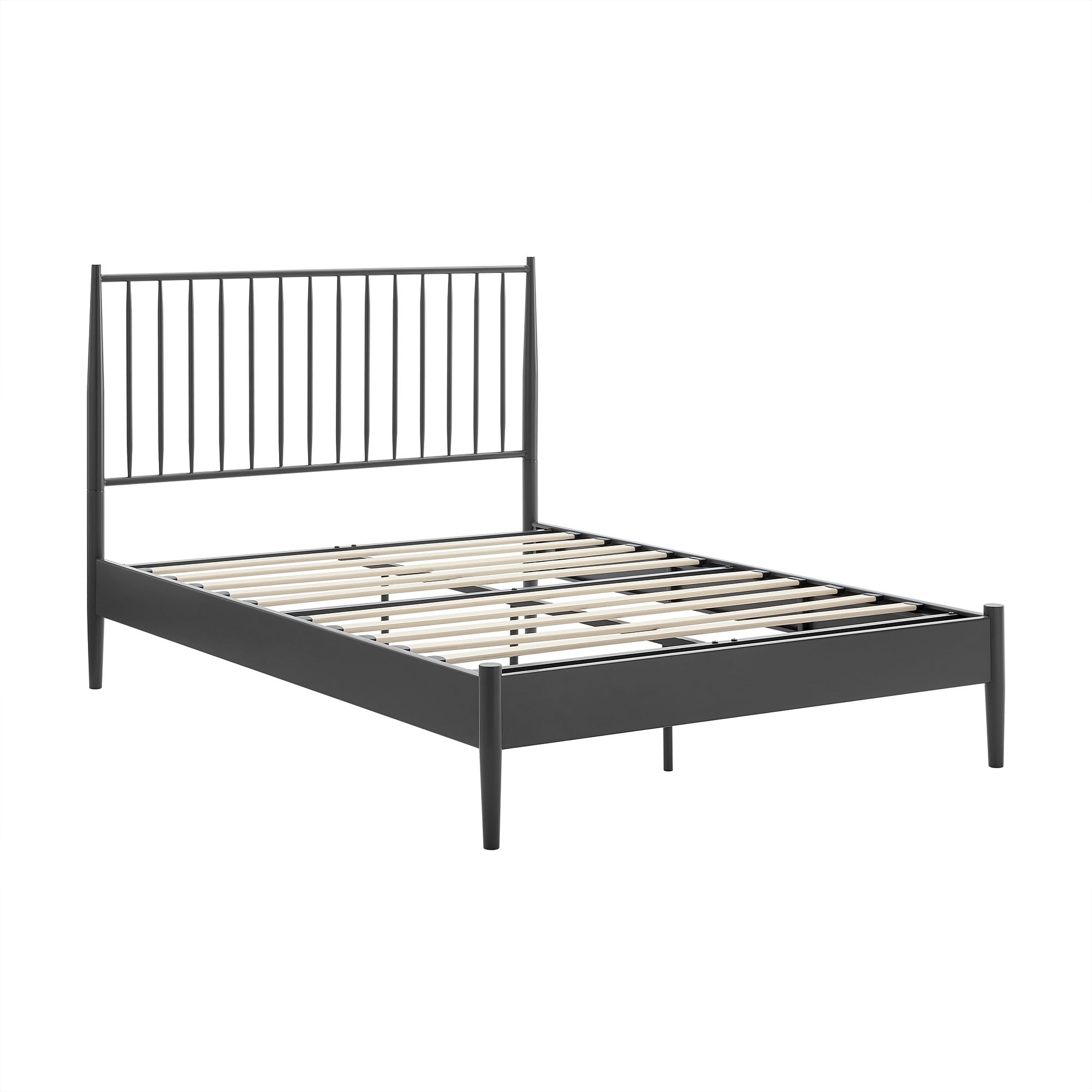 Adair Metal Spindle Platform Bed