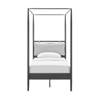 Marlowe 4-Poster Canopy Metal Platform Bed
