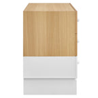 Nolia 3-Drawer Color Block Dresser