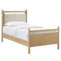 Leni Wood Platform Bed Frame